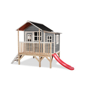 EXIT Maisonnette en bois Loft 350 - gris