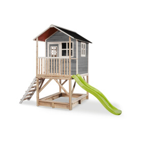 EXIT Maisonnette en bois Loft 500 - gris
