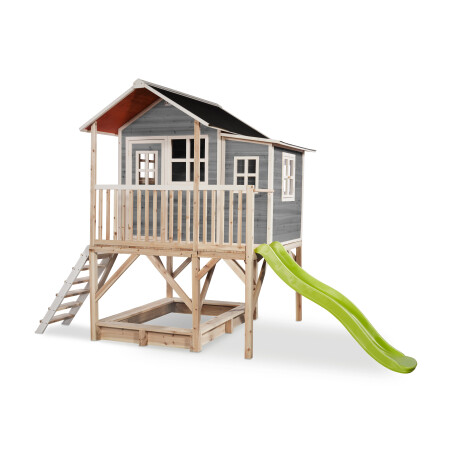 EXIT Maisonnette en bois Loft 550 - gris