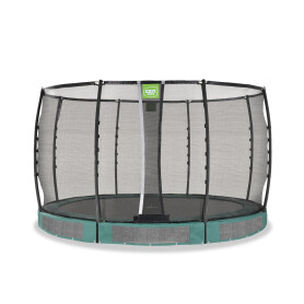 EXIT Trampoline enterré Allure Premium ø366cm - vert
