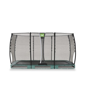 EXIT Trampoline enterré Allure Classic 214x366cm - vert