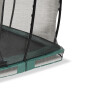 EXIT Trampoline enterré Allure Classic 214x366cm - vert