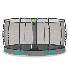 EXIT Trampoline enterré Allure Premium ø427cm - vert