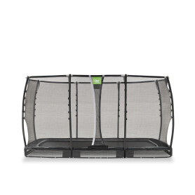 EXIT Trampoline enterré Allure Premium 214x366cm - noir
