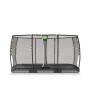 EXIT Trampoline enterré Allure Premium 214x366cm - noir