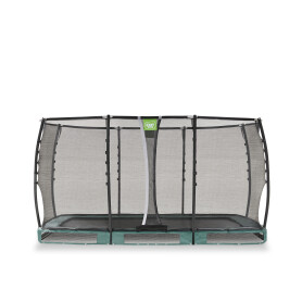 EXIT Trampoline enterré Allure Premium 214x366cm - vert
