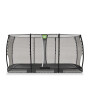 EXIT Trampoline enterré Allure Classic 244x427cm - noir