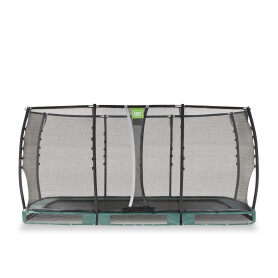 EXIT Trampoline enterré Allure Premium 244x427cm - vert