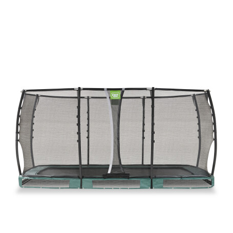 EXIT Trampoline enterré Allure Premium 244x427cm - vert