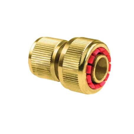 Raccord rapide - stop 3/4'' laiton