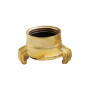 Raccord quart de tour fileté femelle 1'' laiton