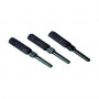 Jeu de 3 pierres d'affûtage diamètre 5,5 mm