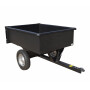 Remorque avec benne soudée, capacité 226kg UNIVERSEL XBILC700B