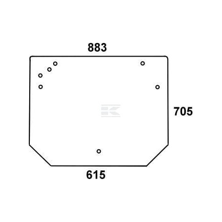 Vitre UNIVERSEL 001077190N