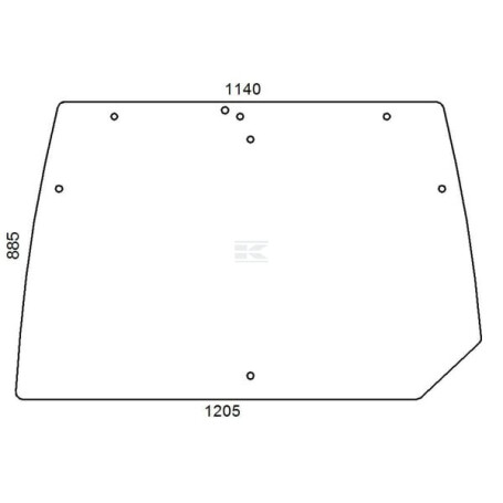 Vitre RAICO 001083460N