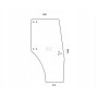 Vitre de porte complète SDF 00098821010