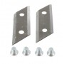 Kit de 2 couteaux et vis ALKO 103264