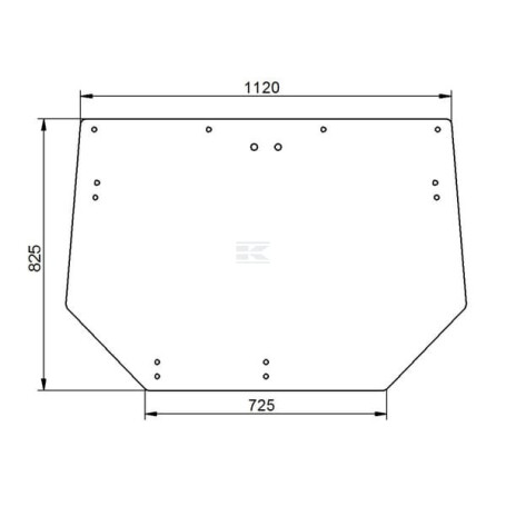 Vitre RAICO 000728600N