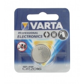 Blister pile bouton VARTA CR2016