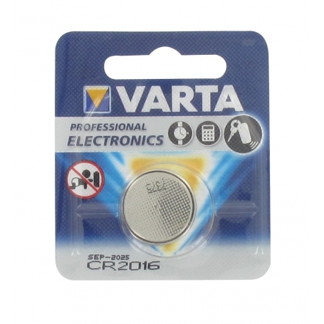 Blister pile bouton VARTA CR2016