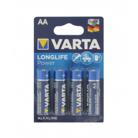 Lot de 4 piles alcalines 1,5V VARTA LR06
