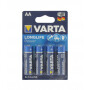 Lot de 4 piles alcalines 1,5V VARTA LR06