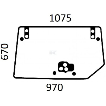 Vitre LANDINI 0372588SK1