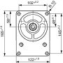 Pompe hydraulique BOSCH REXROTH 0510725444