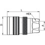 Coupleur PARKER 100101TE
