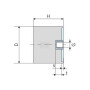 Silent bloc type E UNIVERSEL 100100E55
