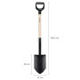 Bêche pointue FISKARS 1066721