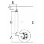 Cric de roue UNIVERSEL 1280101200