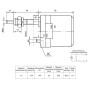 Moteur d'essuie-glace UNBRANDED 1318800020N