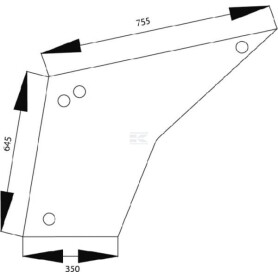 Vitre de porte UNIVERSEL 1332486C1N