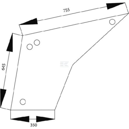 Vitre de porte UNIVERSEL 1332486C1N