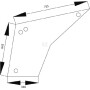 Vitre de porte UNIVERSEL 1332486C1N
