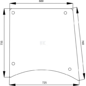 Disco lateral UNIVERSAL 1332447C91N