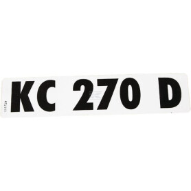 Autocollant DANFOSS 131759
