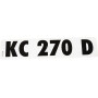 Autocollant DANFOSS 131759