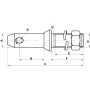 Goupille stabilisatrice STEEL-POWER 1380301020