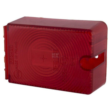 Cabochon de feu rouge PROMOT 1400680445