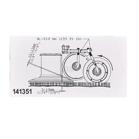 Autocollant FELLA 141351