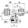 Fiche de raccord CAMOZZI 14316418