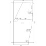 Vitre de porte UNIVERSEL 134721011N