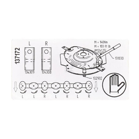 Autocollant FELLA 137172