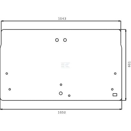 Vitre UNIVERSEL 134703136N