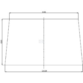 Pare-brise UNIVERSEL 134471001N