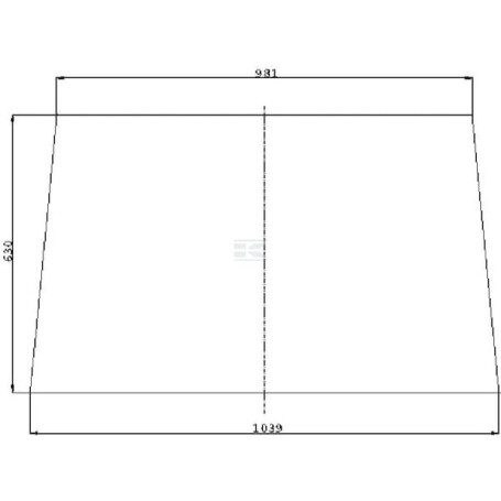 Pare-brise UNIVERSEL 134471001N
