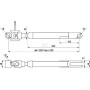 Barre de levage complète UNIVERSEL 1884342M92KR