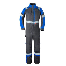 Coveralls 5-Safety size 3XL'charcoal/cornblue by HaVep HAVEP 20290469AAR62